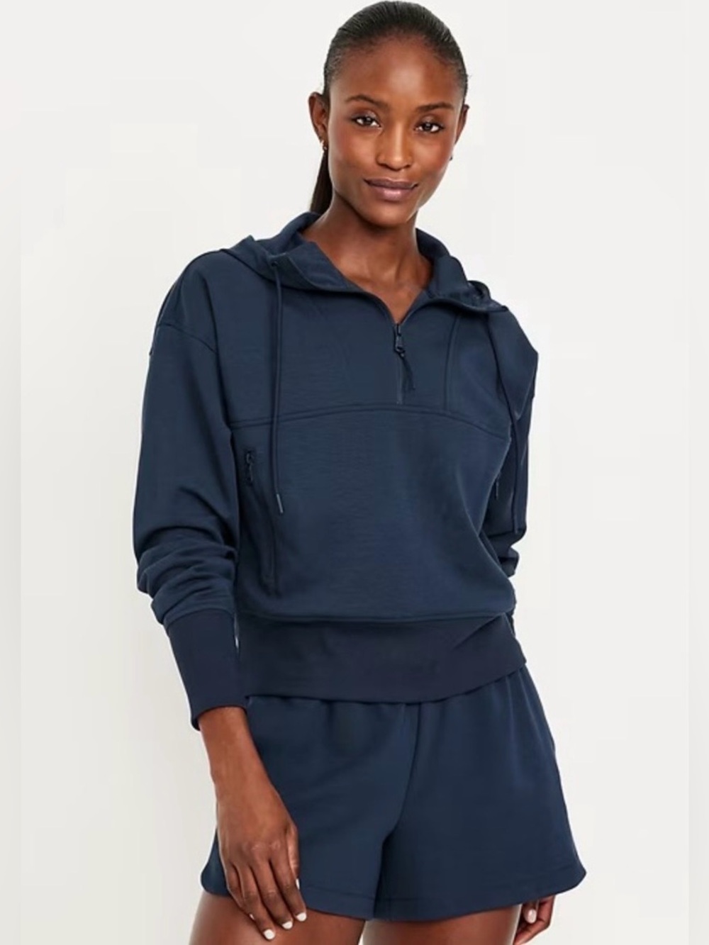 Old Navy Active Dynamic fleece quarter zip Jacket Size L Active wear